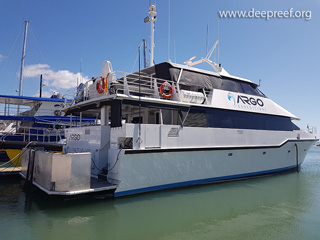 MV ARGO volunteer vessel in Cairns